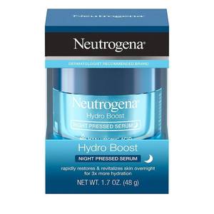 lot 9957 image: Neutrogena Hydro Boost Hyaluronic Acid Pressed Night Serum 1.7 oz