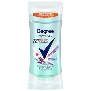 lot 9974 image: Degree Advanced Women s Antiperspirant Deodorant Stick Lavender & Waterlily 2.6 oz
