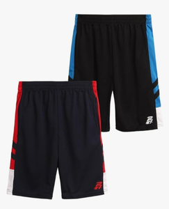 lot 10005 image: Athlete Boys Athletic Shorts �� 2 Pack Active Performance Basketball Shorts, 1214 (Stock Photo Not Exact)