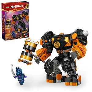 lot 10024 image: LEGO - NINJAGO Cole��s Elemental Earth Mech Ninja Toy 71806 (Internal bags factory sealed)