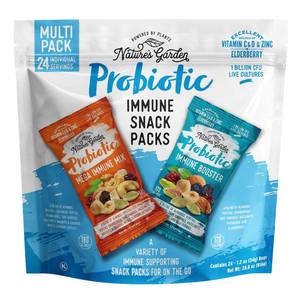 lot 10035 image: Nature s Garden Immune Snack Packs 1.2 oz. (Pack of 24)