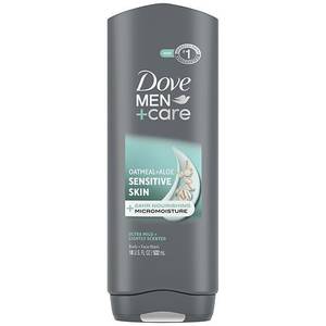 lot 10037 image: Dove MenCare Body & Face Wash For Hydrated, Smooth Skin, Sensitive Skin - 18.0 fl oz