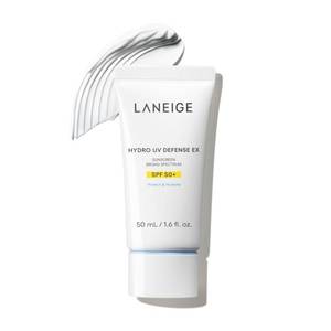 lot 10086 image: LANEIGE Hydro UV Defense Sunscreen Broad Spectrum SPF 50 Korean Sunscreen, No White Cast, Dermatologically Tested, Hypoallergenic