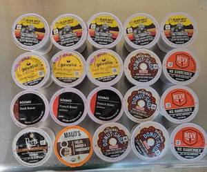 lot 10135 image: 20 Count K-Cup Dark Roast Variety Pack