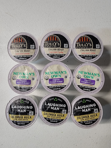 lot 10147 image: 9 Count Dark Roast K-Cup Variety Pack