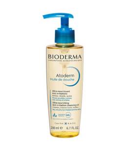 lot 10175 image: Bioderma - Atoderm - Cleansing Oil For Very Dry Sensitive Skin - Face and Body - Soothes Discomfort - 6.7 Fl Oz (Pack of 1)