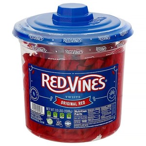 lot 10210 image: Red vines original red TWISTS 3.5 lbs