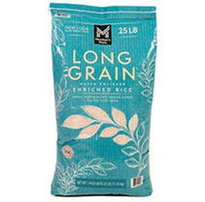 lot 10218 image: Members Mark Long Grain White Rice (25 lbs.)