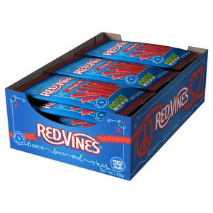 lot 10225 image: Red Vines Original Red Twists (4 oz, 15 ct)