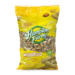 lot 10246 image: HAMPTON FARMS UNSALTED ROASTED PEANUTS, 5LB
