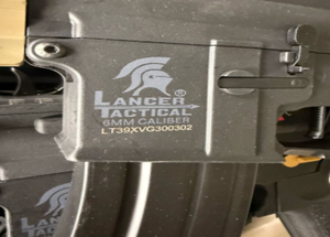 lot 10027 image: Lancer Tactical Airsoft Gun