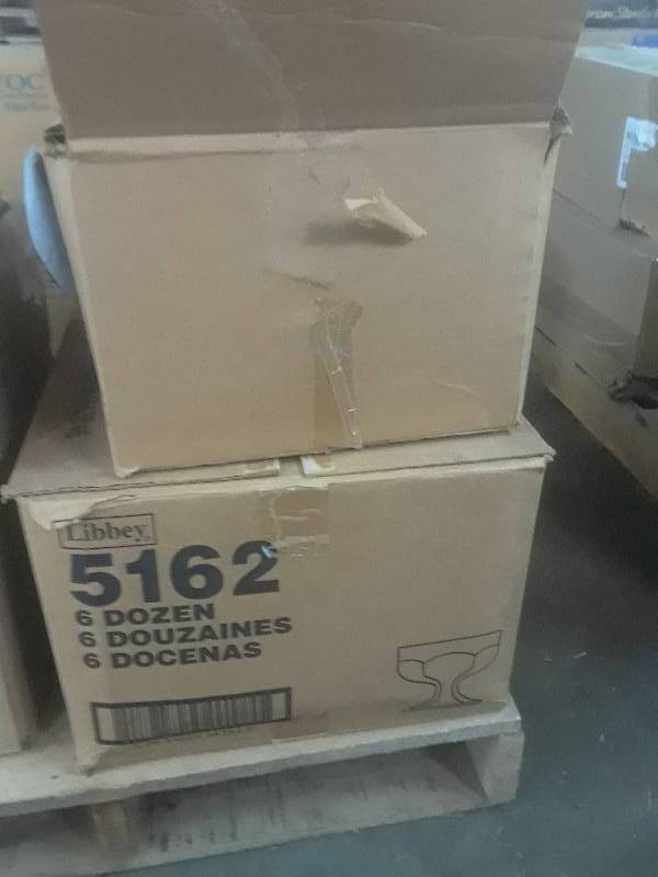 lot 1697 image: Two Boxes Of Libbey Glasses
