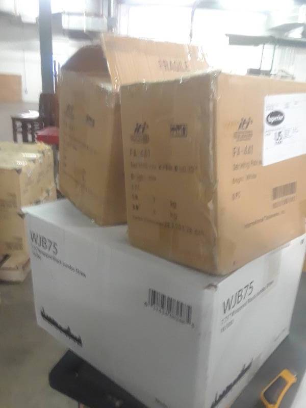 lot 1707 image: Three Boxes Of Sterno Candle Lamp  Holders