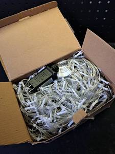 lot 11727 image: LED String Lights with Power Adapter 120V AC