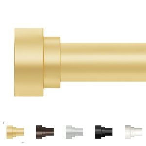 lot 11729 image: Extra Long Curtain Rods 120 to 170 Inch(10-14ft),1Inch Gold Adjustable Extra Long Curtain Rod,Heavy Duty,Decorative Window Curtains Rods for Bedroom,Long Curtain Rods 120-170