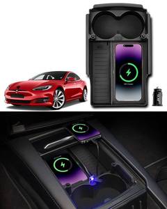 lot 15519 image: CARxion� for Model S & Model X Wireless Charger (2016-2019, OEM Car Accessories) - Retail $96.84