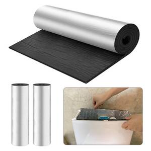 lot 15527 image: Nkiy Quen 2 Pcs Toilet Tank Liner-40x15.7 Thicken Toilet Anti Condensation Kit with Aluminum Foil-Self Adhesive Toilet Tank Insulation Liner for Stopping Condensation to Prevent Water Damage