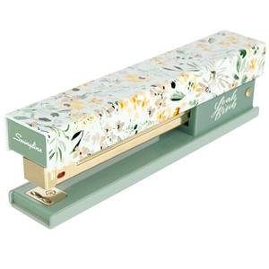 lot 16190 image: Swingline Stapler by Leah Bisch, 20 Sheet Capacity, Full Strip, Wildflowers, Colorful Fashion Design (S700034)