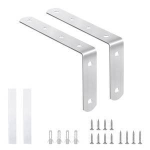 lot 16221 image: furniture anchors wall safety straps Anti-Tip Anchor Kit Secure dresser Falling Earthquake Strap for Baby 2 Pack