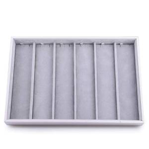 lot 1347 image: Oirlv Velvet Stackable Jewelry Tray Necklace Pendant Organizer Display Showcase Jewelry Storage trays