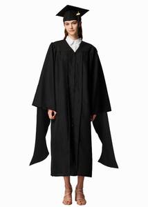 lot 2377 image: MyGradDay Graduation Master Cap and Gown Master Regalia with Black 2024 2025 Tassel Package