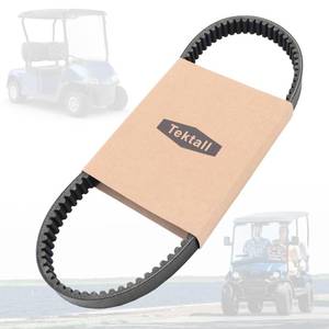 lot 2405 image: Tektall Golf Cart Clutch Drive Belt for EZGO TXT Medalist Gas 4 Cycle 1994-up, Replacement OEM 72024-G01, 72025-G01, 72054-G01
