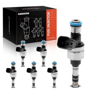 lot 2425 image: A-Premium 6Pcs Fuel Injectors Compatible with Chevrolet Equinox 2010-2011 & Cadillac CTS 2010-2011, SRX 2010-2011 & GMC Terrain 2010-2011 & Buick LaCrosse 2010, 3.0L, Replace# 12642021, 12629927