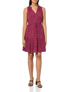 lot 2461 image: GAP Womens Sleeveless Split Neck Dress Black Floral M