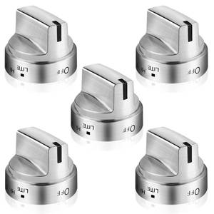 lot 2483 image: WB03x248185 Pack Gas Stove Knob Replacement for ge, WB03x24818 Stainless Steel Stove Replacement Knobs PS11729081 AP5989029,Compatible with ge Stove Knob��Not Universal��
