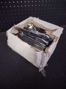 lot 3182 image: Approximately 250 Plastic ware Set Of Spoons, Forks, And Knifes In Black