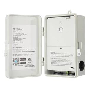 lot 5475 image: DEWENWILS Pool Timer, WiFi Timer Switch, Heavy Duty 40A 120-277 VAC 2HP, Compatible with Smart Phone, Alexa, Google Assistant, ETL Listed
