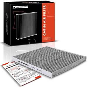 lot 6000 image: A-Premium Cabin Air Filter with Activated Carbon - Compatible with Hyundai & Kia Vehicles - Accent, Tucson, Veloster, Genesis Coupe, Forte Koup, Rio, Rondo, Sportage