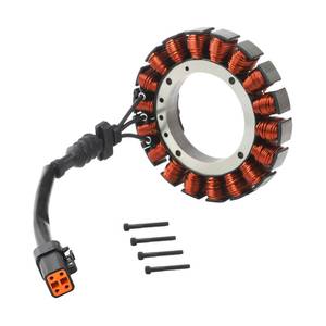 lot 6014 image: 30017-01 Stator Assembly Fit For Harley Davidson 2001-2006 Softail Series, 2004-2006 Dyan Series All Models