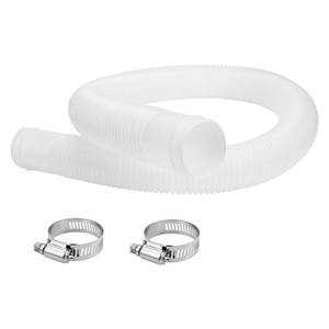 lot 6018 image: A1.5 inch x 3ft Pool Skimmer Hose Replacement for Intex Above Ground Pool Skimmer Pump Transfer Hose Part # 10531 25016