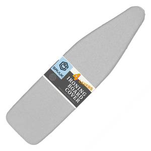lot 6024 image: SAVUK Ironing Board Cover and Pad Standard Size Silicone Coated 4 Layers 15x54 inch Extra Heavy Duty Thick Padding, Heat Reflective, Non Stick Scorch and Stain Resistant