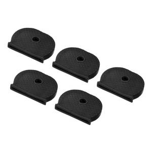lot 6039 image: PATIKIL Key Cap Cover Tags, 10Pcs Keys Identifier Label ID Silicone Sleeve for House Apartment Organization Black