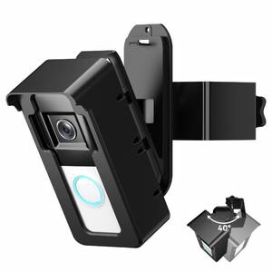 lot 6109 image: Ring Doorbell Mount No Drill Blink DoorBell Camera Adjustable Angle Holder - Anti Theft Video Door Bell Mounting Bracket Door Security Apartment Essentials