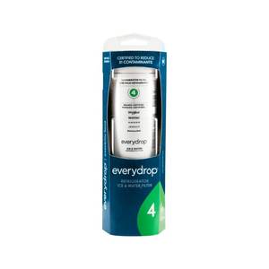 lot 6111 image: everydrop by Whirlpool Ice and Water Refrigerator Filter 4, EDR4RXD1, Single-Pack