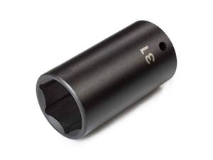 lot 6145 image: TEKTON 12 Inch Drive x 31 mm Deep 6-Point Impact Socket  SID23131