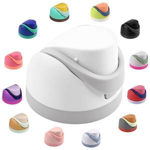 lot 6180 image: Moukiween Replacement Cap for Owala Freesip Bottle, One Button Water Bottle Top Lid Accessories Compatible with Owala Cup 16oz 24oz 32oz 40oz, BPA-Free, No Water Leakage, White
