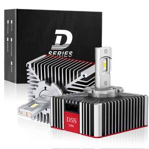 lot 8320 image: NOVCAPAR D5S LED Light Bulbs 38000LM 600% Brightness,120W High Power,6500K Cool White For 2016-18 Silverado,19-20 Chevy equinox, Plug and Play, High and Low Beam, Fog Light Bulbs, 2 Packs