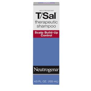lot 8347 image: Neutrogena TSal Therapeutic Dandruff Shampoo, Scalp Build-Up Control, 3% Salicylic Acid, Scalp Psoriasis Treatment, Seborrheic Dermatitis Shampoo, Clears & Controls Flakes, Fragrance Free, 4.5 fl oz��