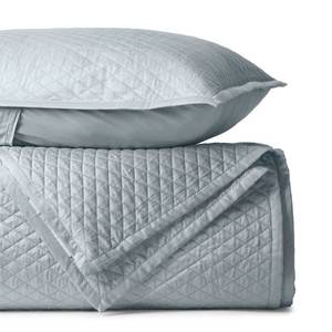 lot 9393 image: BIOWEAVES 100% Organic Cotton Quilt Twin Size - Diamond Stitched Quilted Bedspreads - All Season Oversized Coverlet Set - GOTS Certified Bedding Set  1 Quilt & 1 Pillow Sham