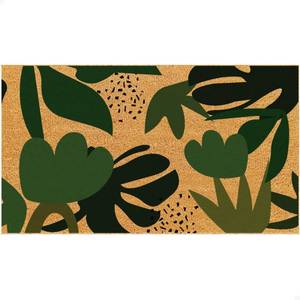 lot 9395 image: THEODORE MAGNUS Spring Door Mat �� Coir Doormat for Outdoor Entrance, Durable Welcome Mat with Non-Slip Backing, Perfect for Front Door and Entryway - OutdoorIndoor - Tropical Mirage