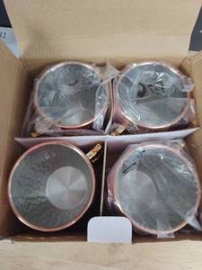 lot 9404 image: Moscow Mule Mugs, Box of 4