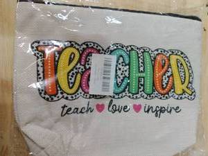 lot 10011 image: Teacher Appreciation Pencil Bag
