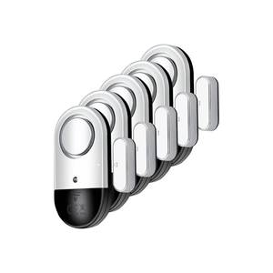 lot 10125 image: 120 DB Loud Door and Window Open Alarm Sensor 5 Pack for Kids, Dementia Patients Safety, Wireless Security Alarms Keep Your Home, Pool, Cabinet, Business Safe