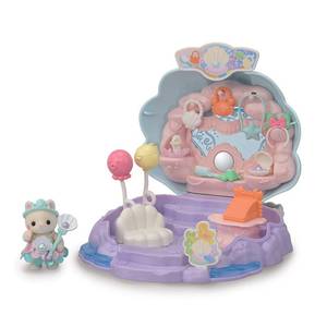 lot 10140 image: Calico Critters Baby Mermaid Shop