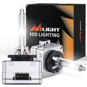 lot 10484 image: Nilight D3S HID Headlight Bulbs, Super Bright D3S HID Bulb 6000K Diamond White High Low Beam HID Xenon Bulbs Replacement, 2-Pack