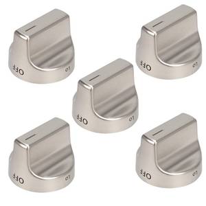 lot 12228 image: W11239985 Gas Stove Knobs (5PCS) Replace W11032553 Control Knob, Compatible with Whirlpool WFG550S0HZ0, WFG550S0LV1, WFG525S0HV1, WFG535S0JV0, WFG550S0HV0, WFG525S0JZ0, WFG550S0HV3 Gas Range knobs